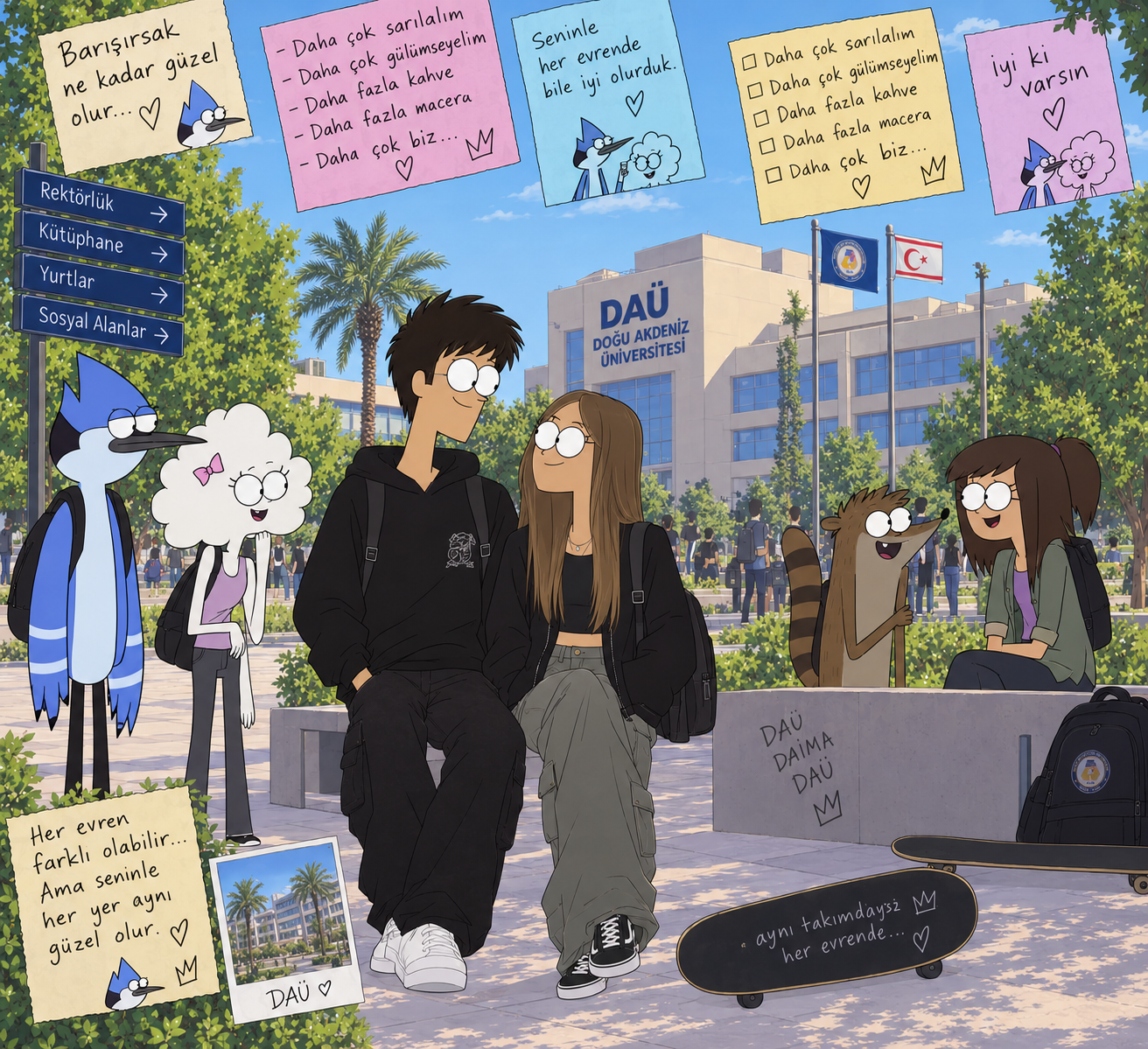 Regular Show evreninde biz