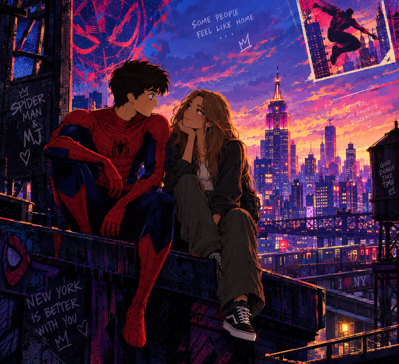 Spider-Man ve MJ evreninde biz